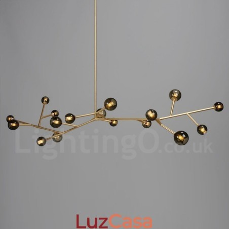 Lustre Vintage Country Light de 17 luzes