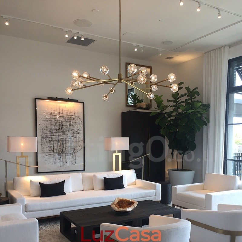 Lustre Vintage Country Light de 17 luzes