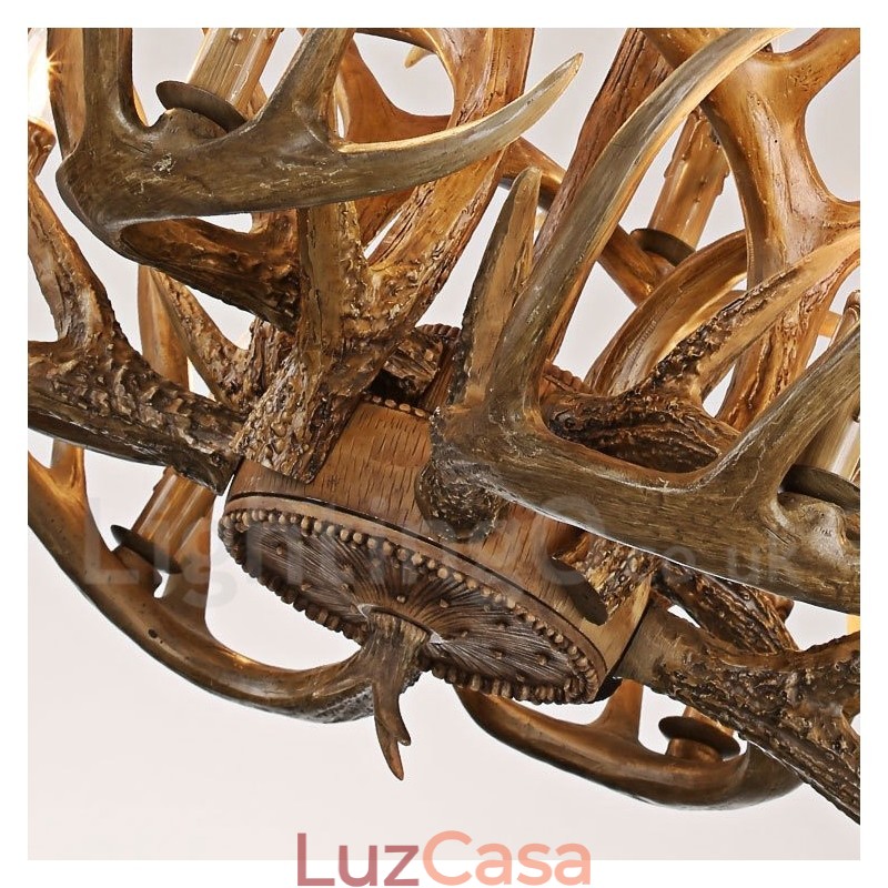 Lustre Vintage Country 12 Luzes
