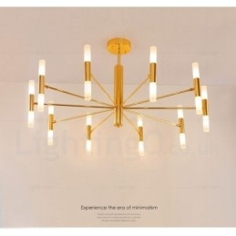 Luminária de lustre contemporânea