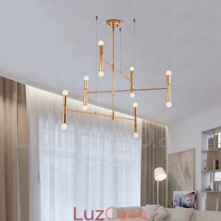 8 Luzes 3 Camadas Moderno Contemporâneo Lustre Lâmpada Luz 8 Luzes 3 Camadas Moderno Contemporâneo Lustre Lâmpada Luz