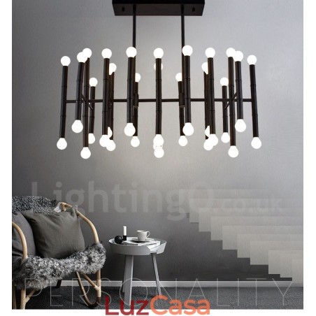 Lustre moderno contemporâneo de 42 luzes para luz Lustre moderno contemporâneo de 42 luzes para luz
