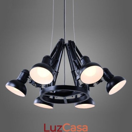6 Luzes Modernas Contemporâneas Lustre de Camada Única Lâmpada de Luz 6 Luzes Modernas Contemporâneas Lustre de Camada Única Lâmpada de Luz