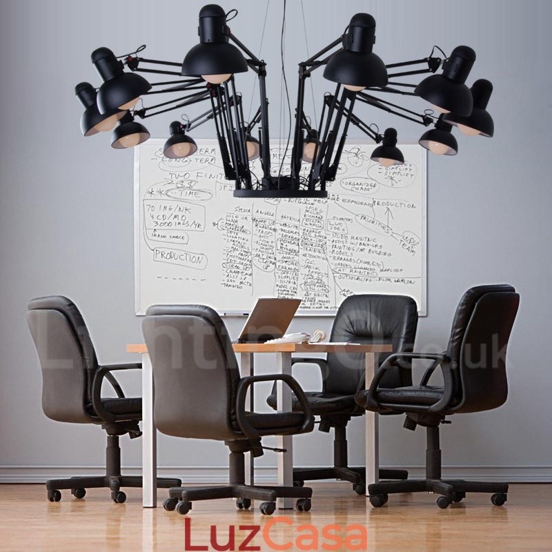 12 Luzes Modernas Contemporâneas Lustre de Camada Única Lâmpada de Luz