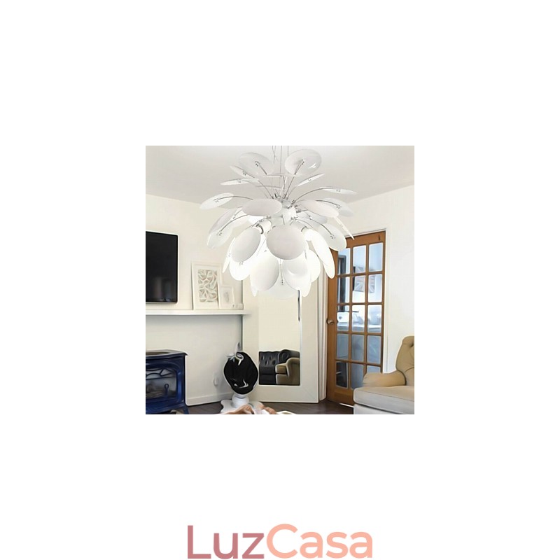 Lustre Moderno Contemporâneo Metal