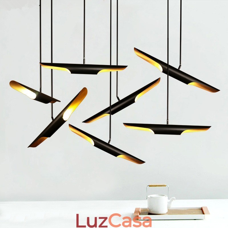 Luminária pendente moderna e contemporânea