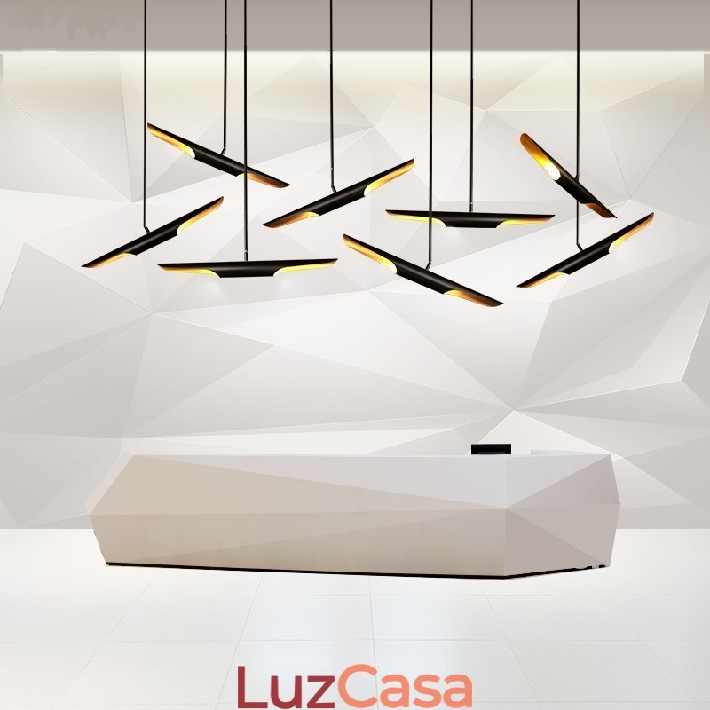 Luminária pendente moderna e contemporânea