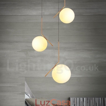 1 luz moderna contemporânea pendente com cúpula de vidro 1 luz moderna contemporânea pendente com cúpula de vidro