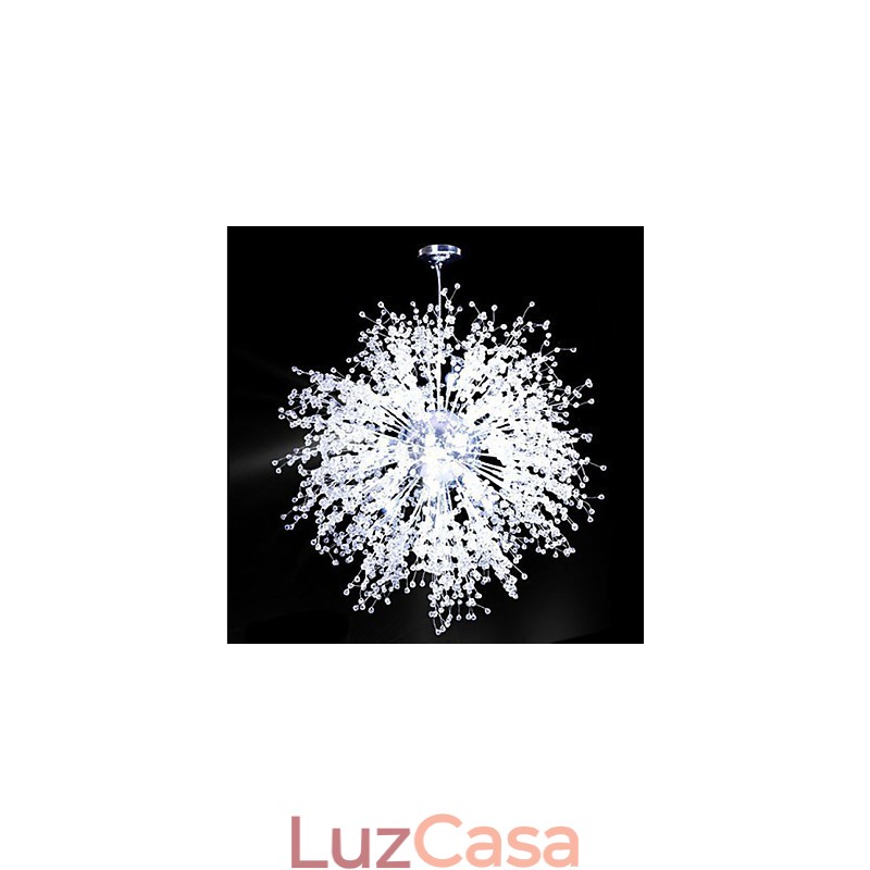 Lâmpadas de dente-de-leão Luminária pendente de bola de estrela