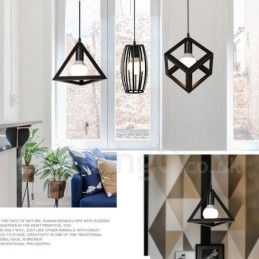 Moderno Contemporâneo Multi Cores Metal 1 Luz Pendente Luz