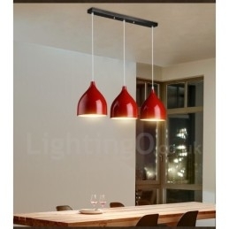 Luminária pendente moderna contemporânea de 1 luz