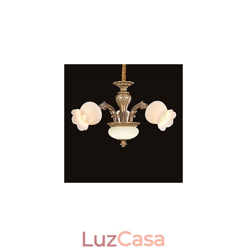 Lustre de Metal Moderno Contemporâneo Outros