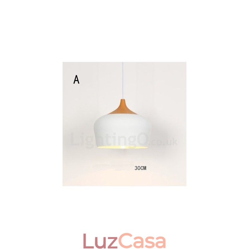 Luminária pendente moderna contemporânea de 1 luz