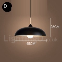 Luminária pendente moderna contemporânea de 1 luz