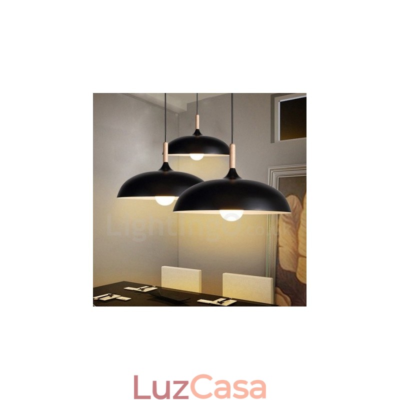 Luminária pendente moderna contemporânea de 1 luz