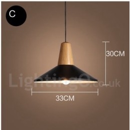 Luminária pendente moderna contemporânea de 1 luz