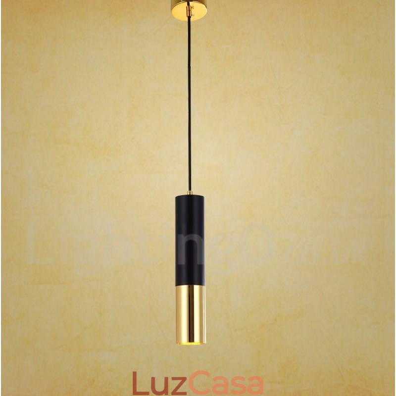 Luminária pendente moderna contemporânea de 1 luz