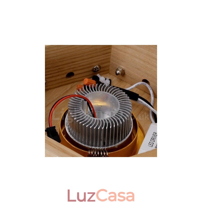 Luminária pendente moderna contemporânea de madeira com 5 luzes