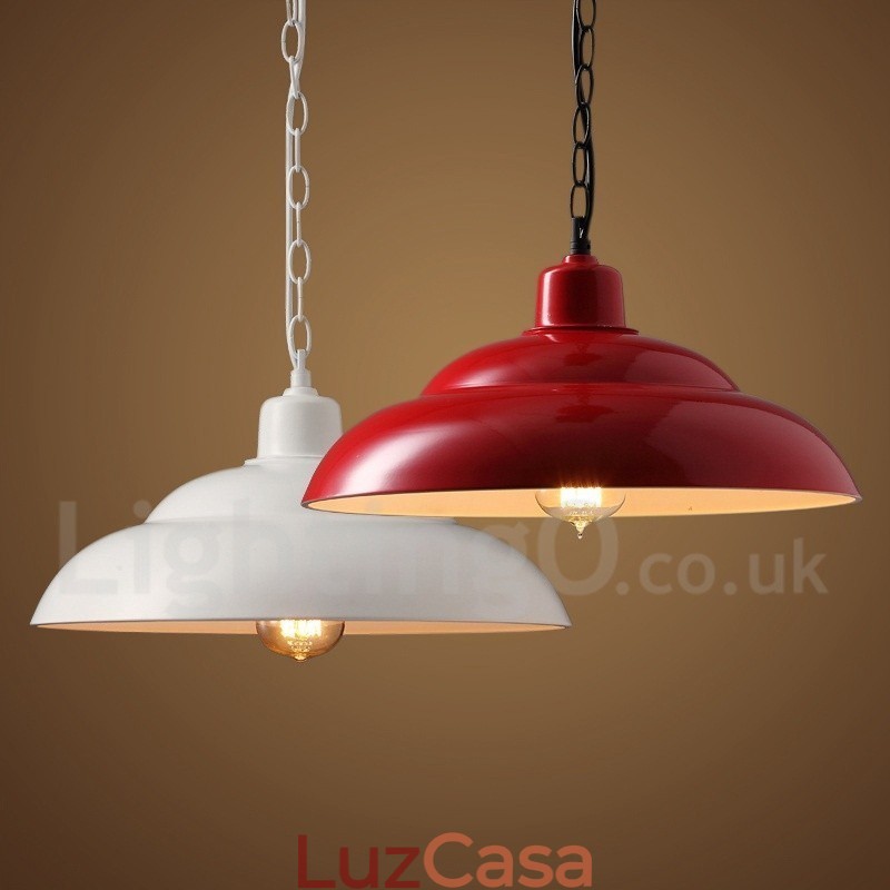 Retro Vintage 1 Luz Pendente Luz