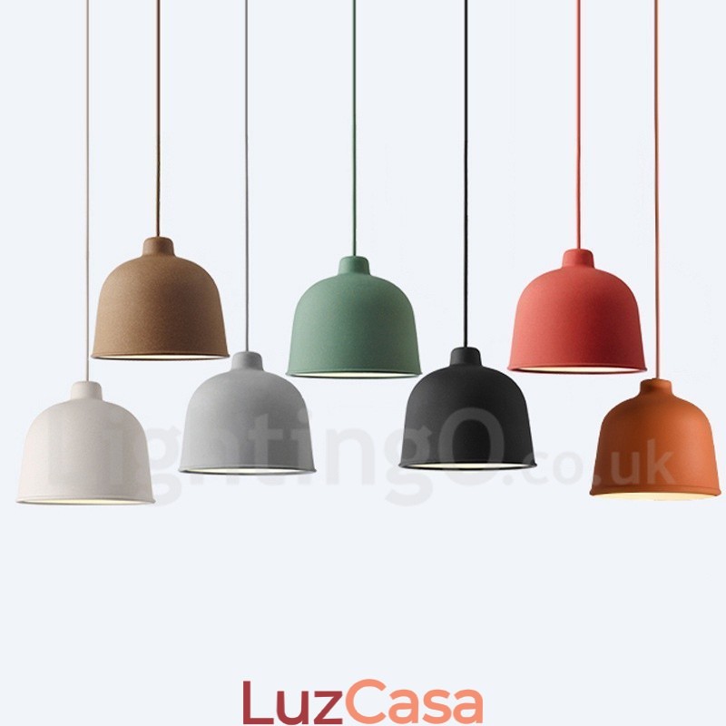 Luminária pendente moderna contemporânea de 1 luz