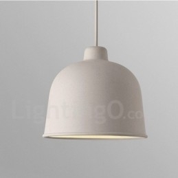 Luminária pendente moderna contemporânea de 1 luz