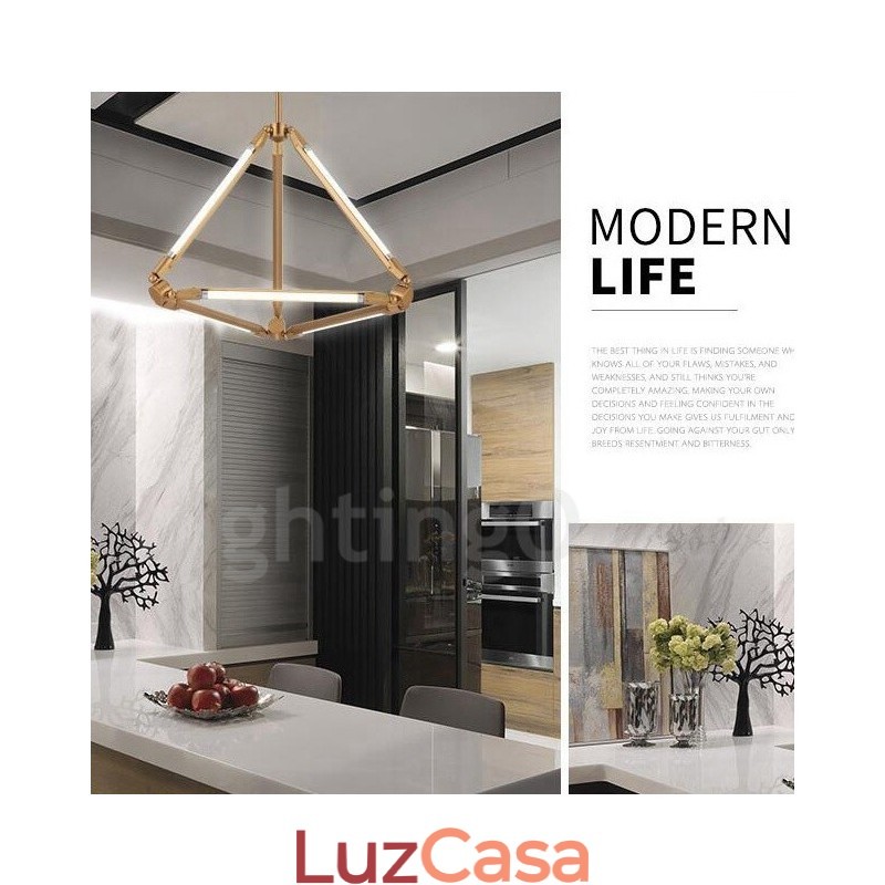 Luminária pendente moderna e contemporânea