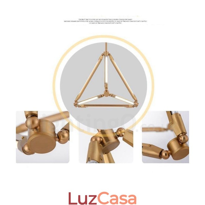 Luminária pendente moderna e contemporânea