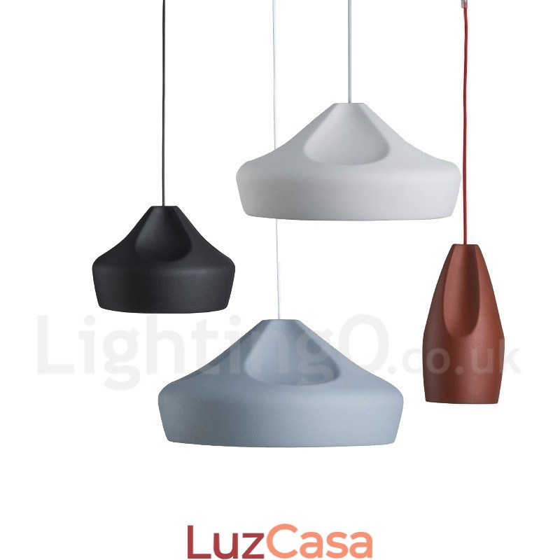 Luminária pendente moderna contemporânea multicolorida