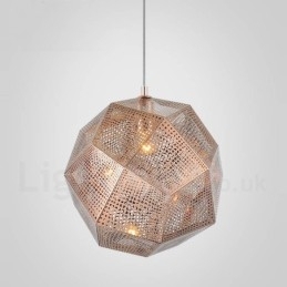 Luminária pendente moderna contemporânea com globo de 1 luz