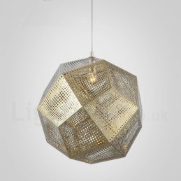 Luminária pendente moderna contemporânea com globo de 1 luz