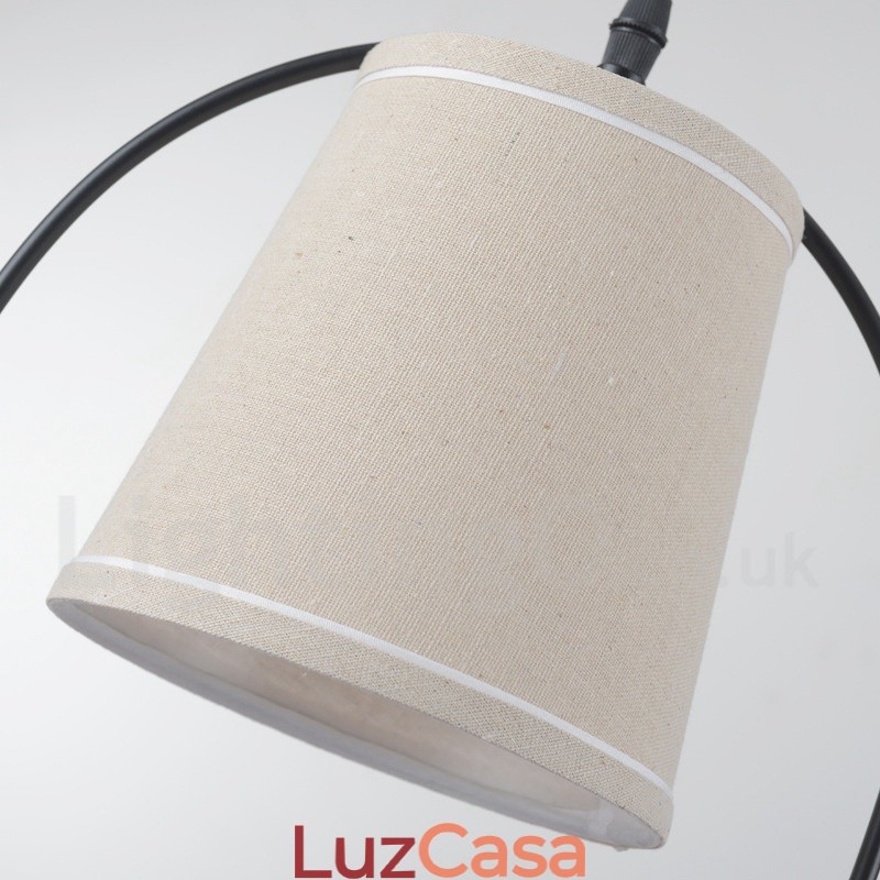 1 luz rústica lodge vintage pingente luz