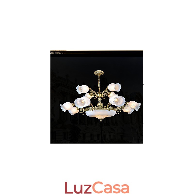 Lustre Tradicional Clássico Vintage Retro Metal