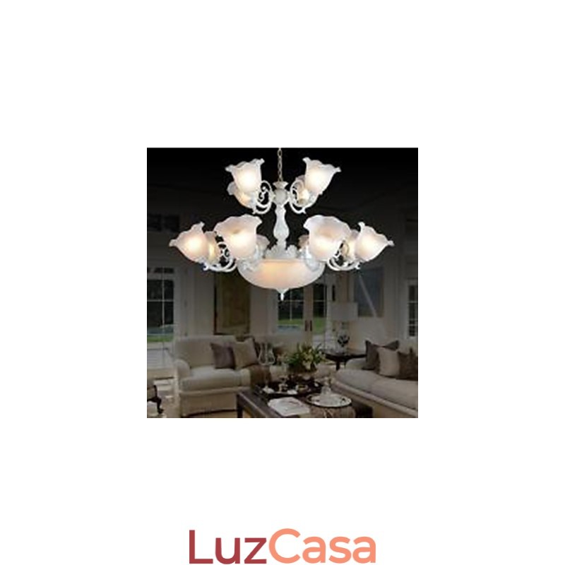 Lustre Tradicional Clássico Vintage Retro Metal