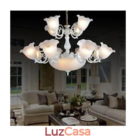 Lustre Tradicional Clássico Vintage Retro Metal Lustre Tradicional Clássico Vintage Retro Metal