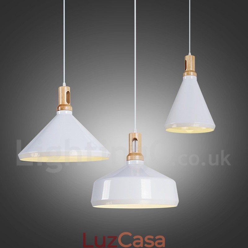 Luminária pendente moderna contemporânea de 1 luz