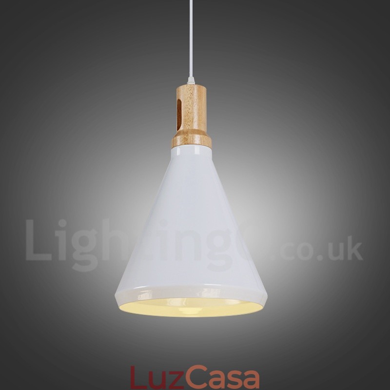 Luminária pendente moderna contemporânea de 1 luz