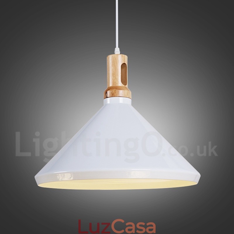 Luminária pendente moderna contemporânea de 1 luz