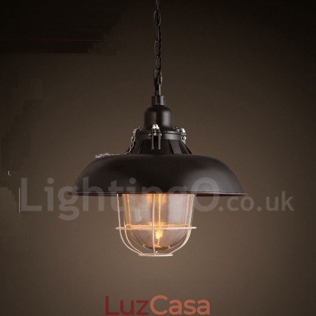 Retro Vintage Metal 1 Luz Pendente Luz Retro Vintage Metal 1 Luz Pendente Luz