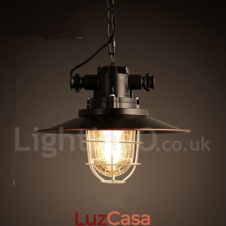 Retro Vintage Metal 1 Luz Pendente Luz Retro Vintage Metal 1 Luz Pendente Luz