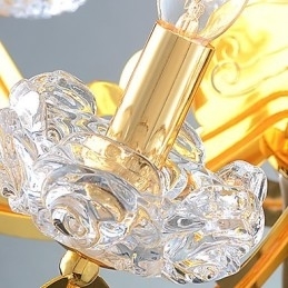 Lustre Moderno Contemporâneo Metal