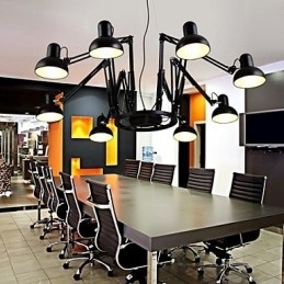 Lustre Mini Estilo Moderno Contemporâneo Metal