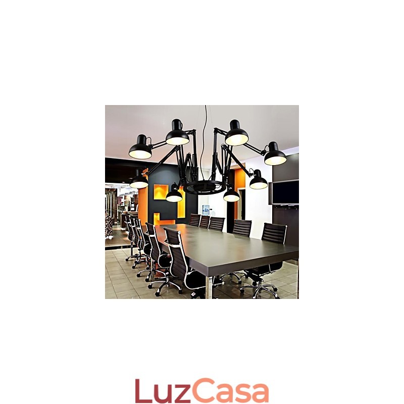 Lustre Mini Estilo Moderno Contemporâneo Metal