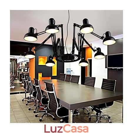 Lustre Mini Estilo Moderno Contemporâneo Metal Lustre Mini Estilo Moderno Contemporâneo Metal