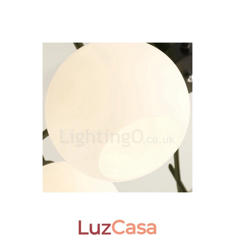 Lustre Integrado Clássico Tradicional de 3 Luzes