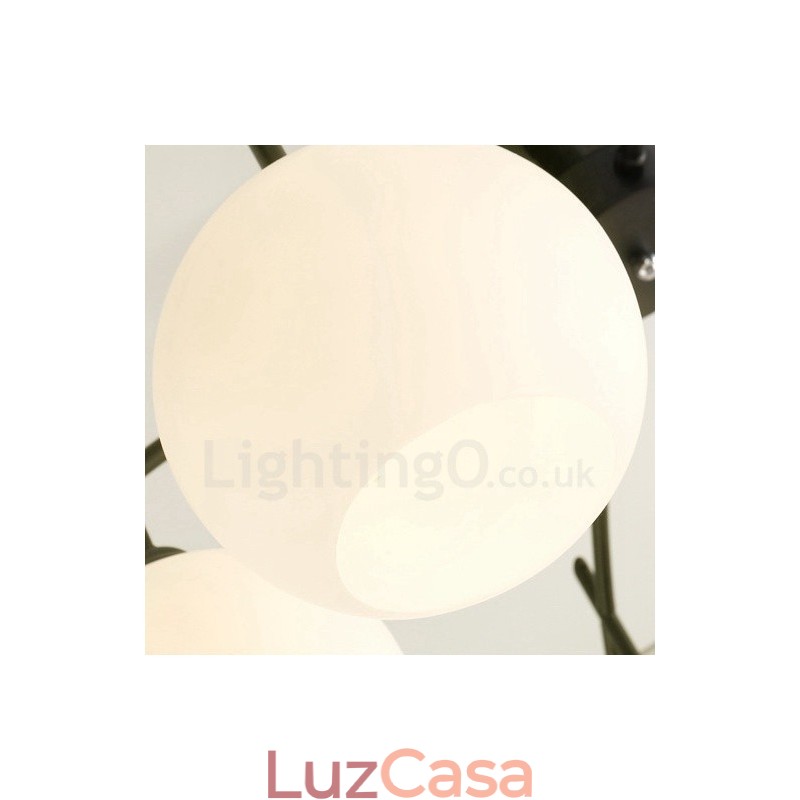 Lustre Integrado Clássico Tradicional de 5 Luzes
