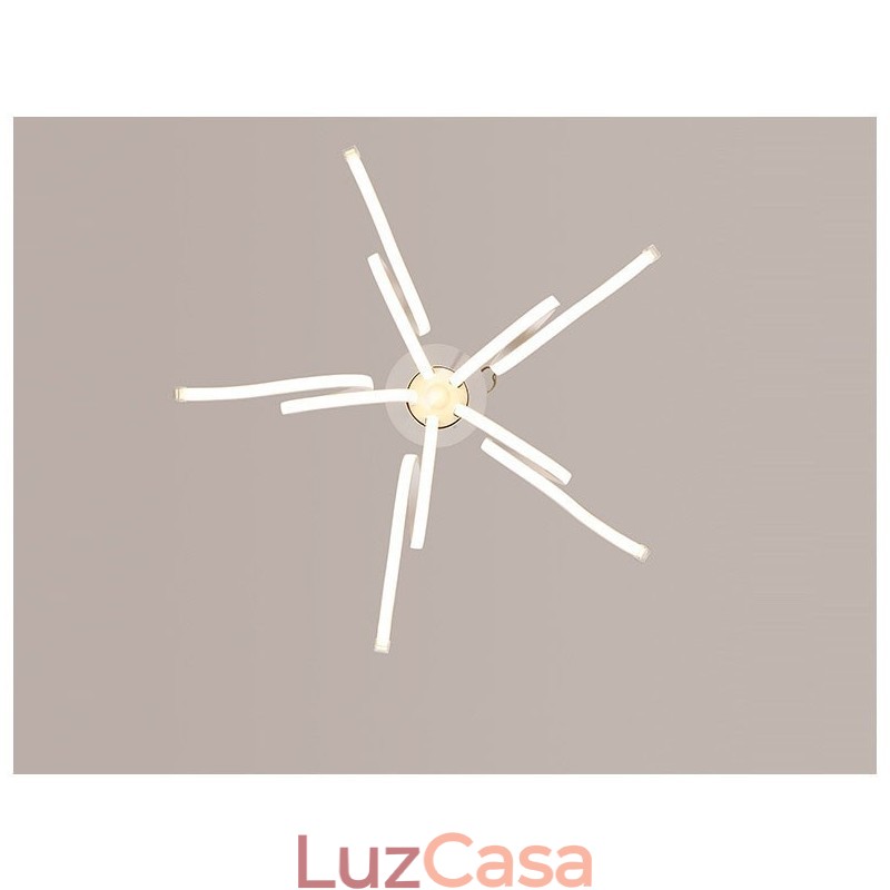 Lustre moderno contemporâneo integrado