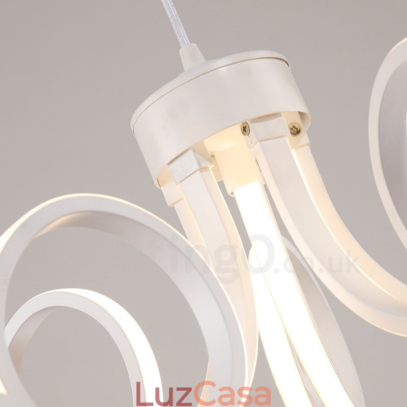 Lustre moderno contemporâneo integrado