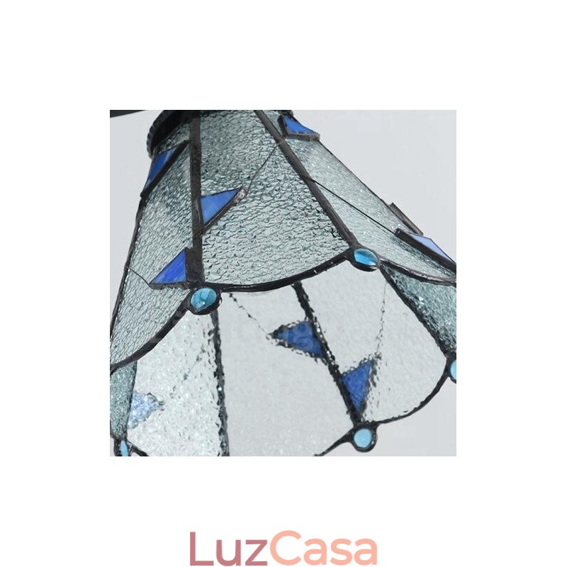 Lustre de metal integrado estilo mediterrâneo com 11 luzes para banheiro