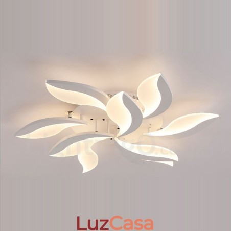Lustre moderno contemporâneo integrado de 9 luzes de 68 W Lustre moderno contemporâneo integrado de 9 luzes de 68 W