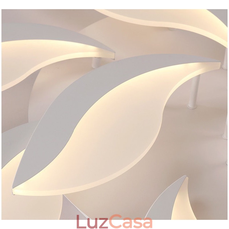 Lustre moderno contemporâneo integrado de 15 luzes de 128 W